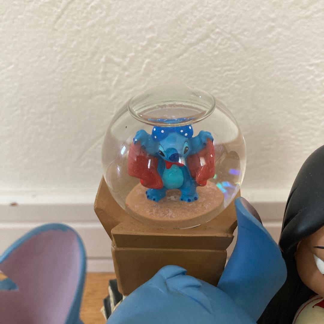 ☆レア☆ リロ＆スティッチ　スノードーム　ディズニーオークション限定500