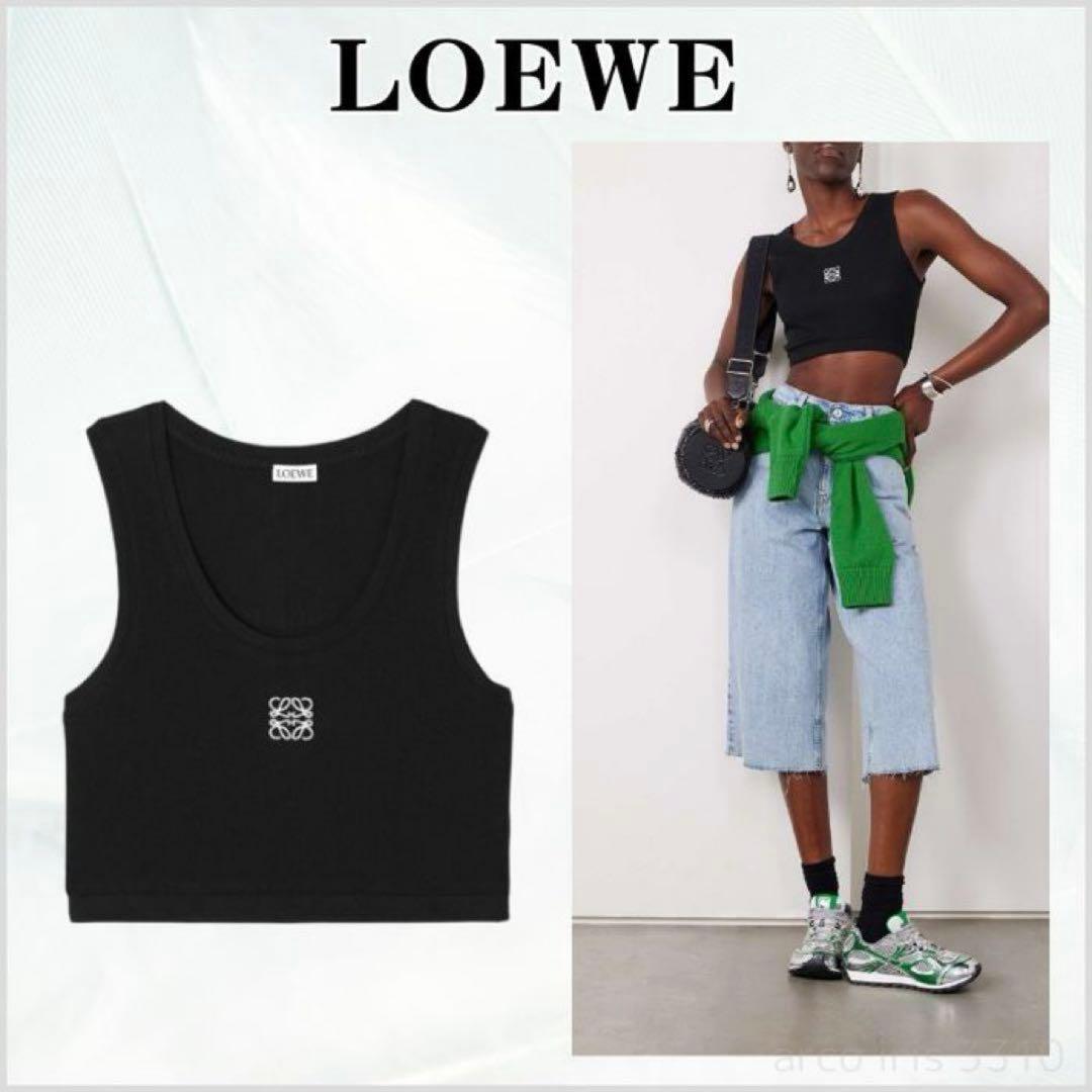 【お値下げ○】【正規品】LOEWE ロエベ　クロップド　アナグラム　タンクトップ
