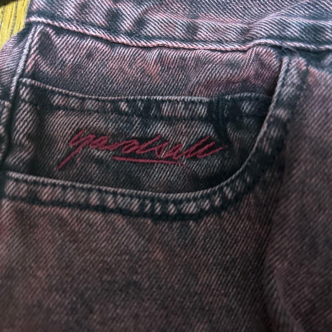 ヤードセール デニム 赤