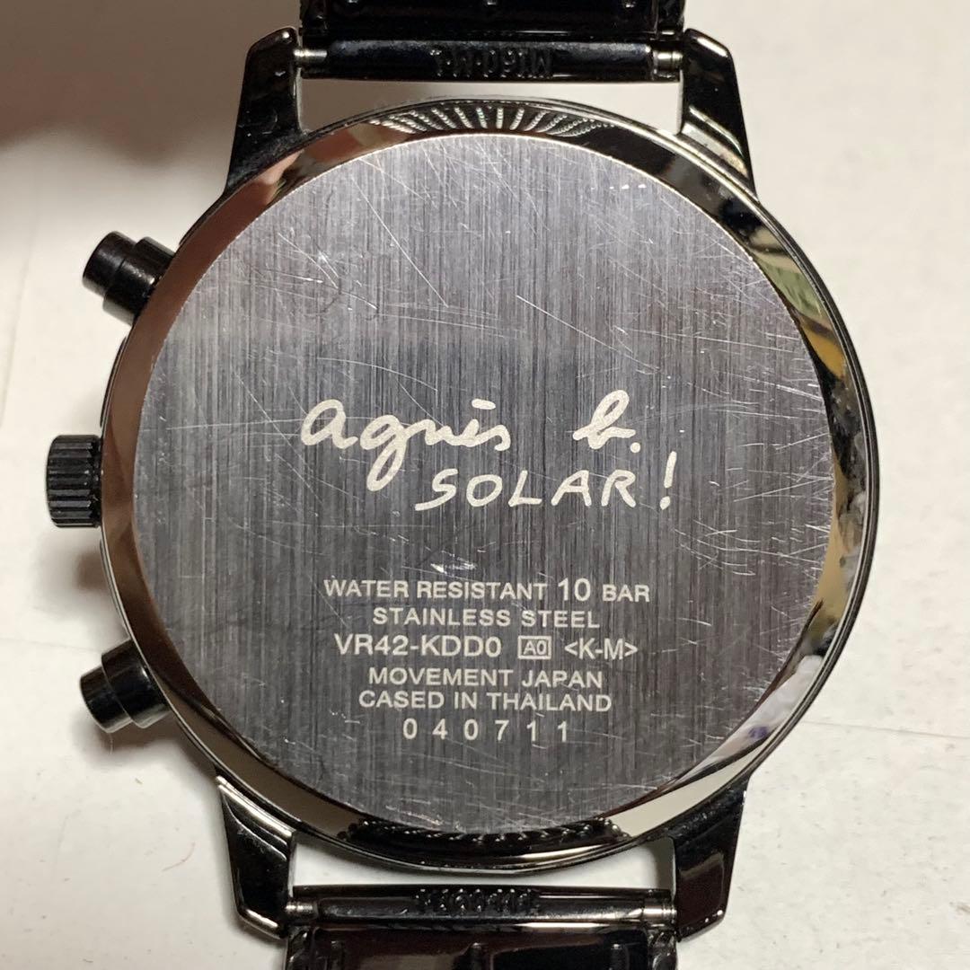 agnes b. マルチェロ Marcello ソーラー腕時計