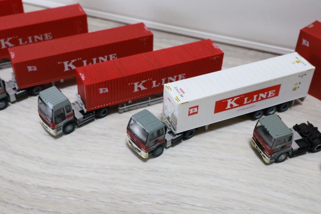 トレーラーコレクション　K-LINE 海コン トレーラーセット