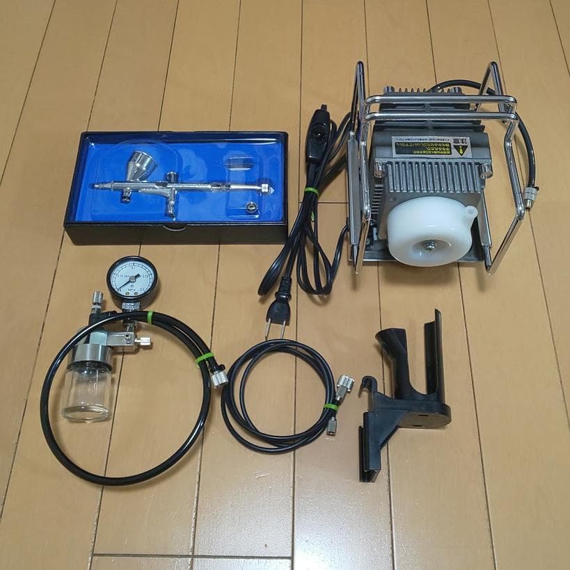 リニアコンプレッサーL5 エアブラシ レギュレーターセット エアーブラシ
