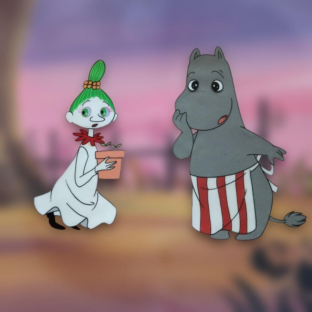 昭和 ❤️Moomin❤️ムーミン セル画