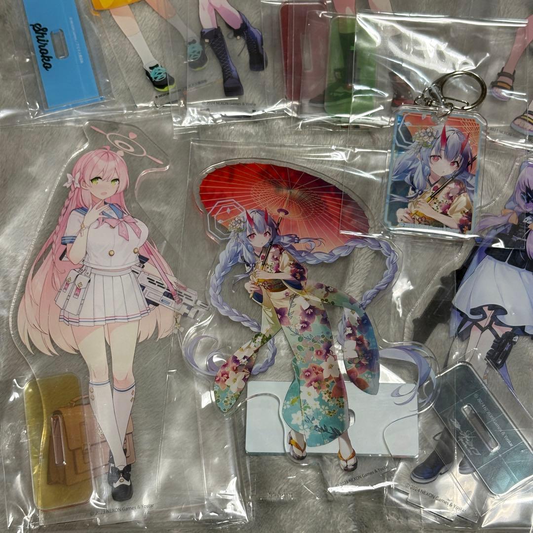 10個】 ブルアカ アクリルスタンド アクリルキーホルダー 大量 まとめ