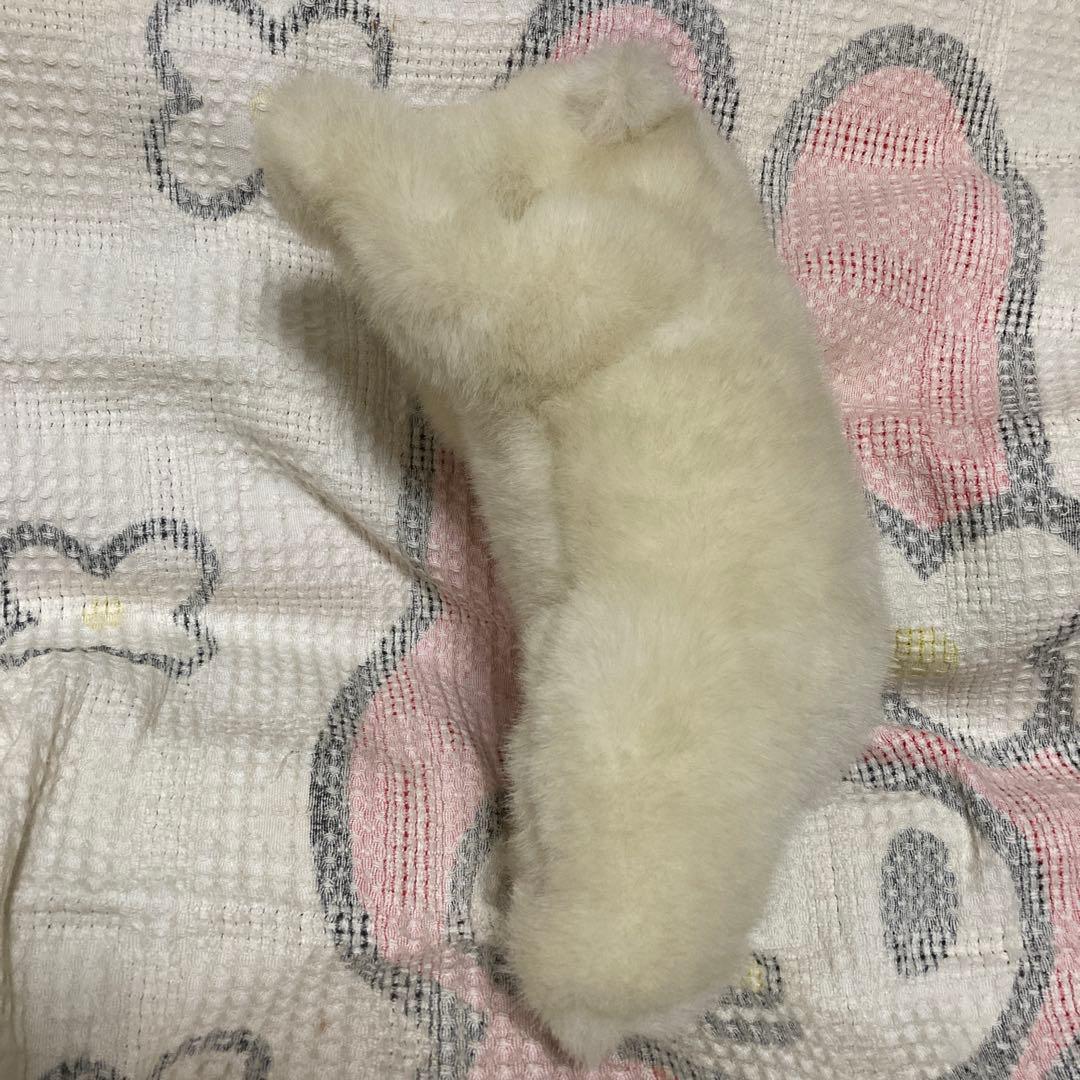 モンスイユ　シロクマ　寝そべりポーズ　2コセット　中古品　バラ売り不可