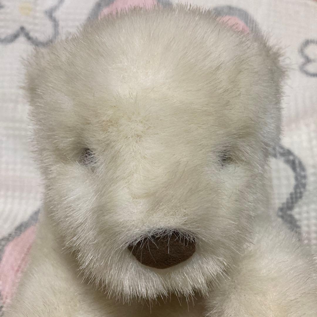 モンスイユ　シロクマ　寝そべりポーズ　2コセット　中古品　バラ売り不可