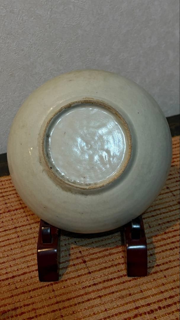 骨董品　波佐見焼　くらわんか皿　唐草文 古伊万里　古美術