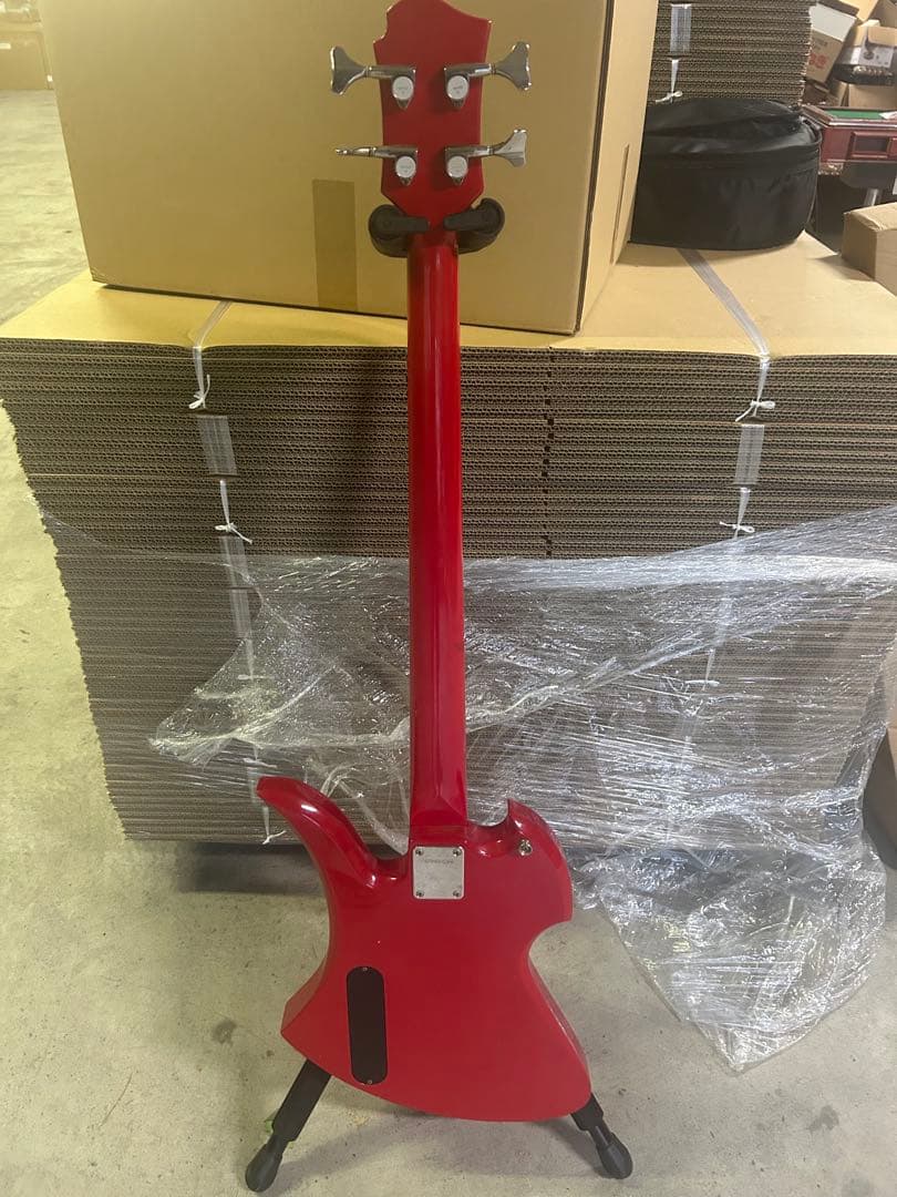 Burny エレキベース レッド BMB-65？