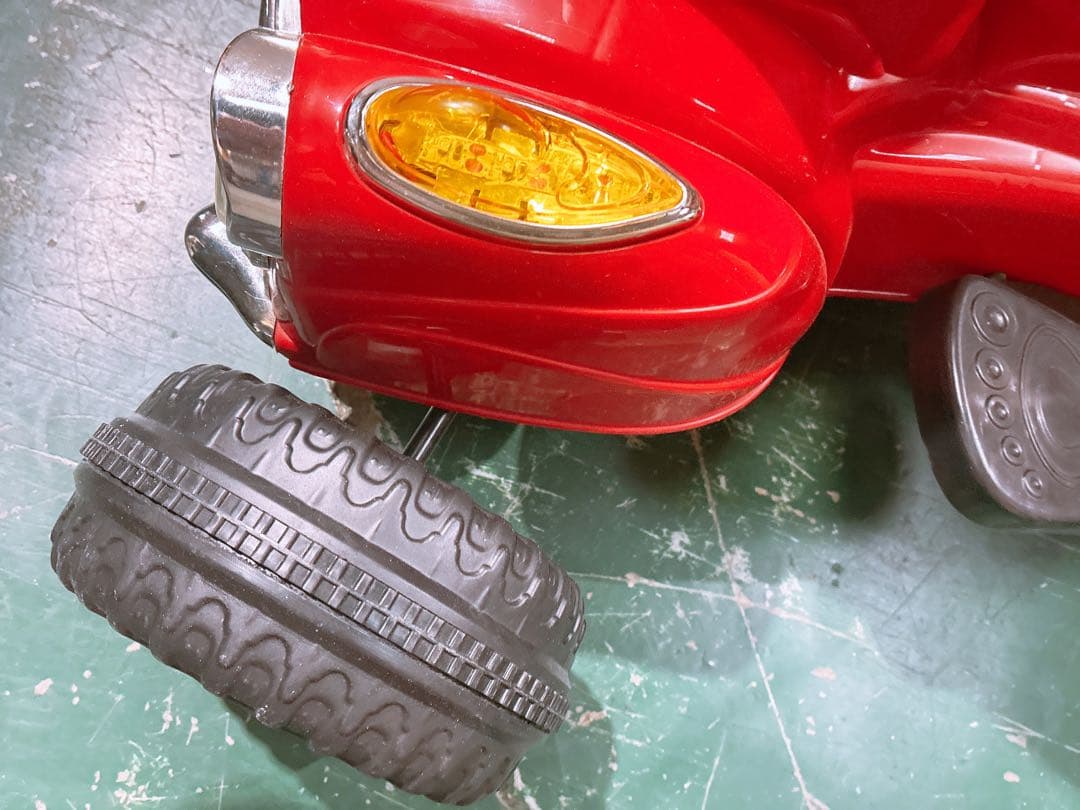 【ジャンク】電動カート 子供用 電動乗用カー レーシングカート 4輪 説明書付き