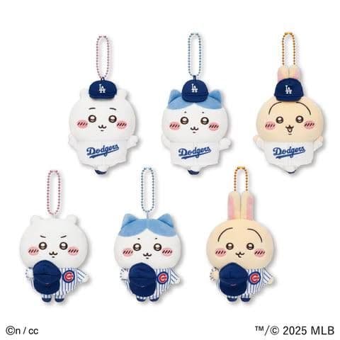 6点セット ちいかわ MLB TOKYO SERIES マスコット