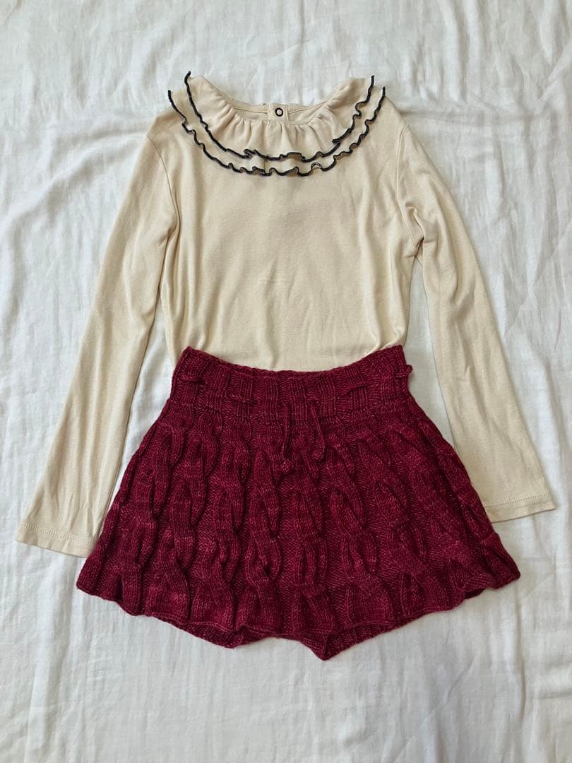 スカート misha&puff cable skating skirt 10y