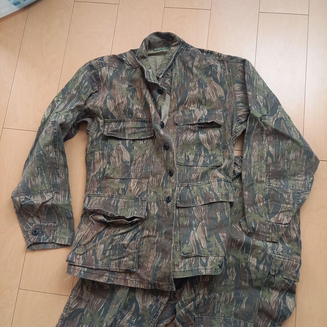 smokeybranch 迷彩柄ジャケットとパンツセット Smokey branch camo