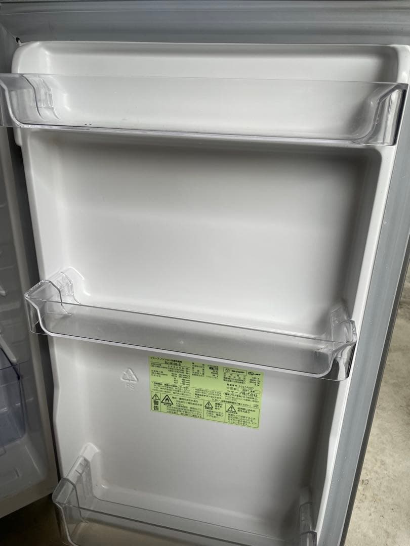 【動作確認済】SHARP SJ-H13E-S 冷蔵庫 128L