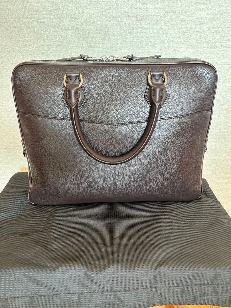 ダンヒル ビジネスバッグ LEATHER SINGLE DOCUMENT