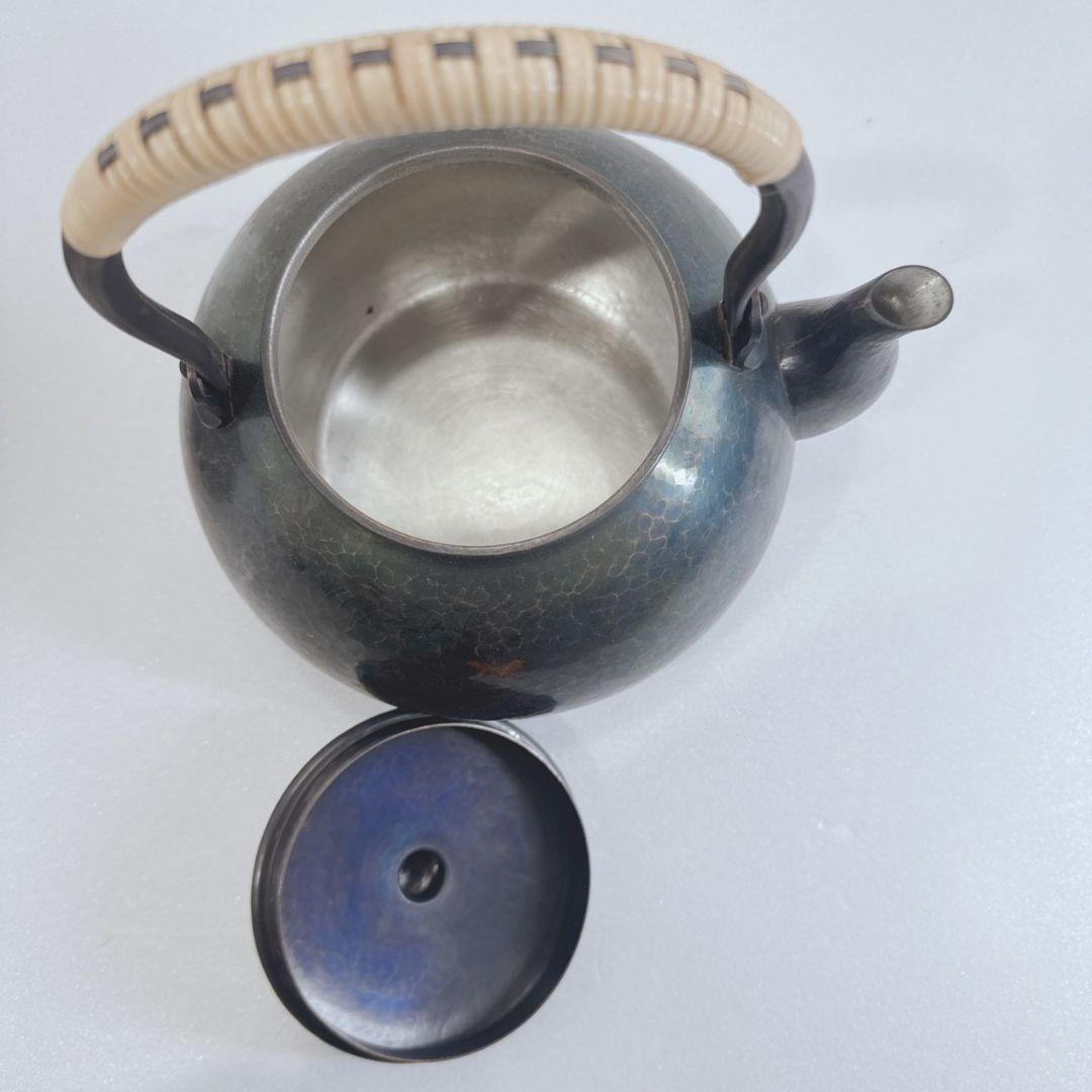 m*u様 玉川堂 鎚起銅器 茶こぼし 建水 セット 昭和レトロ