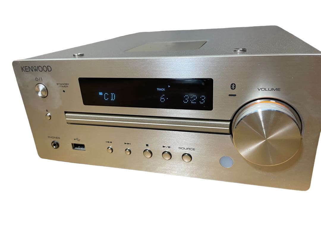 美品】 ケンウッド コンパクトK-515-N ゴールド