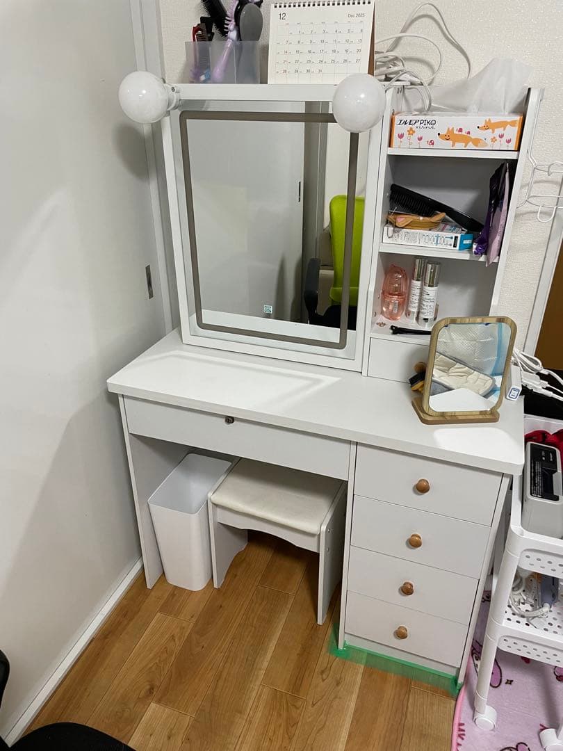 ライト付 ドレッサー」の人気商品一覧 | 【引っ越し出品】ホワイト