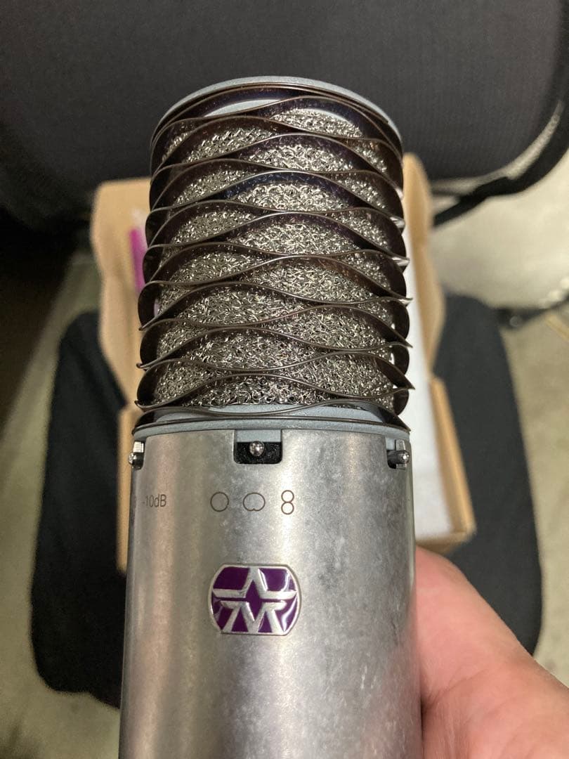 アストン　スピリット　コンデンサーマイク、ラスト1本 ショックマウント付き！