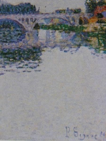 PAUL SIGNAC、Le Pont aux Andelys