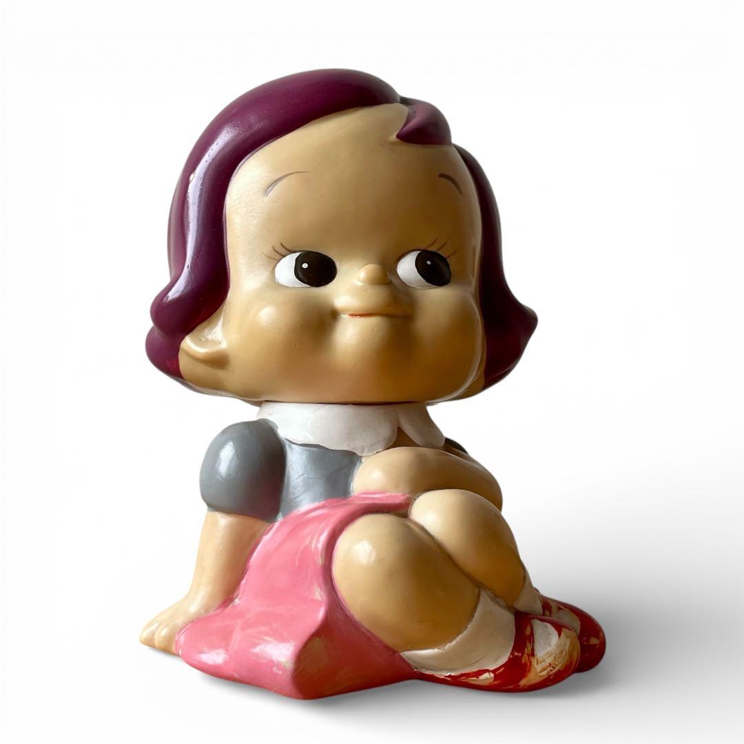 【専用】特大 店頭用カウンター用 かんぎん のばらチャン ソフビ 昭和レトロ カウンター用・店頭用☆第一勧業銀行 のばらチャン ソフビ人形 大型