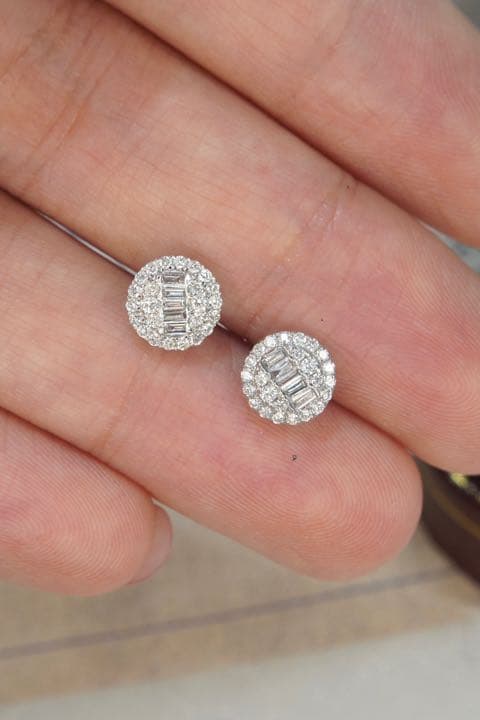 k18wg ダイヤモンドピアス 最高 の