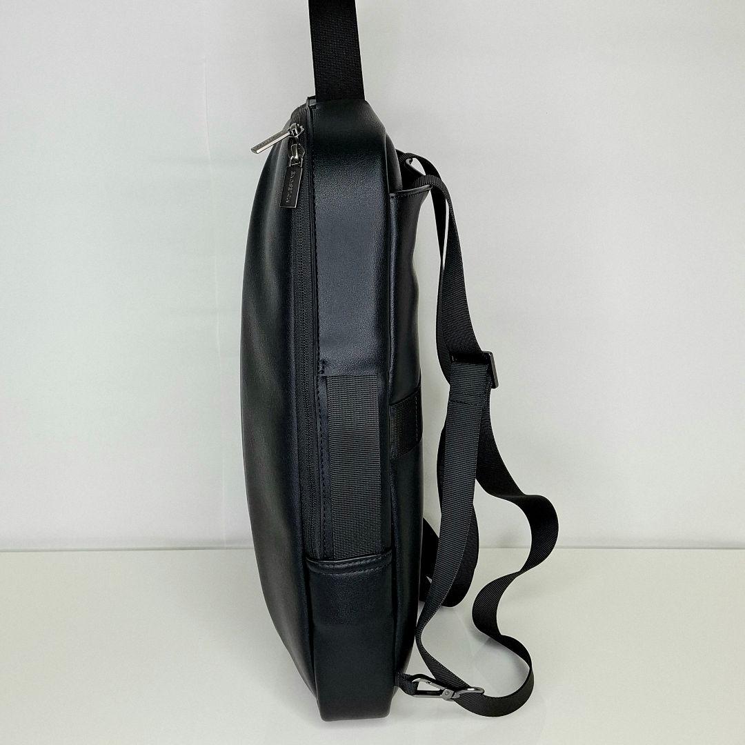 美品 モレスキン Moleskine 2WAY ビジネスバッグ リュック レザー