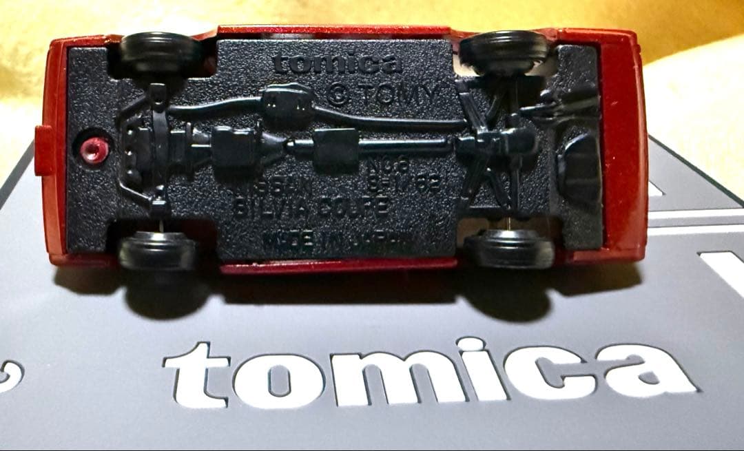 トミカ　日本製赤箱　日産シルビア 福井日産特注　激レア