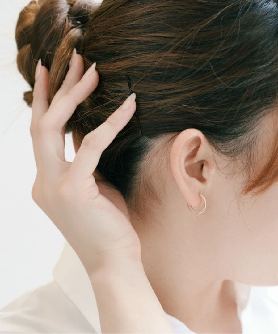 Jewel closet by L&Co. 2連風フープピアス※ yuko様専用 - メルカリ