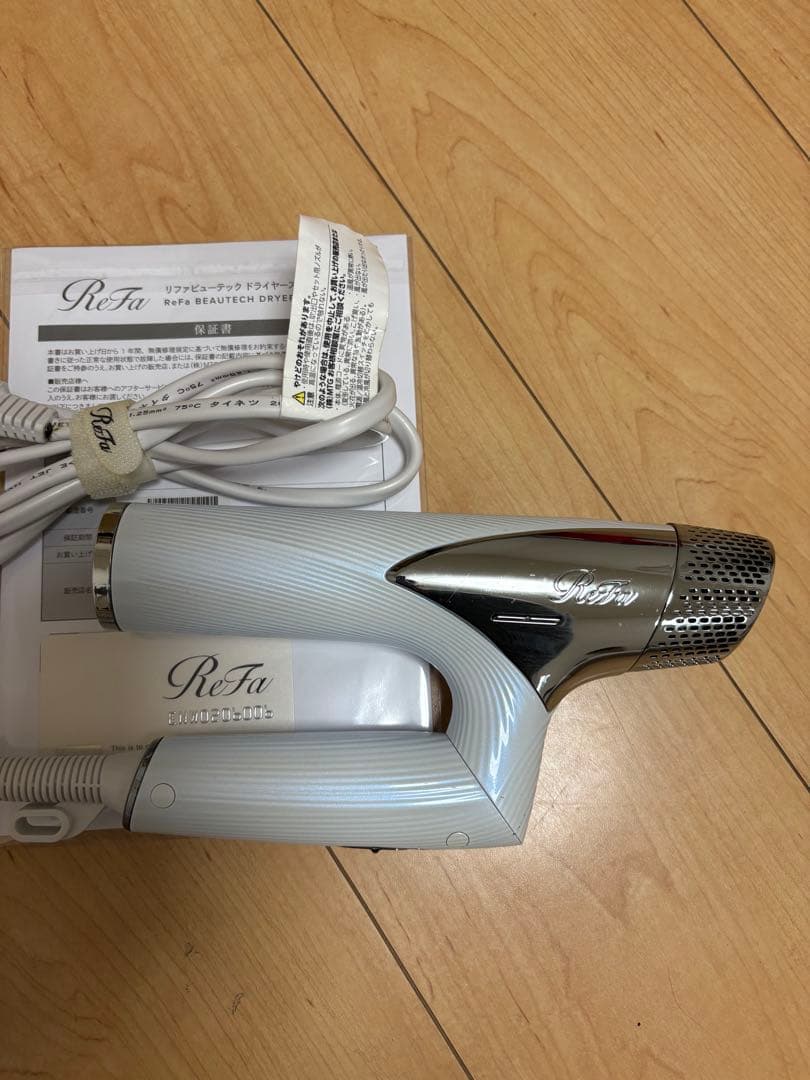 【ジャンク品】ReFa ビューテックドライヤースマートRE-AN-02Aホワイト