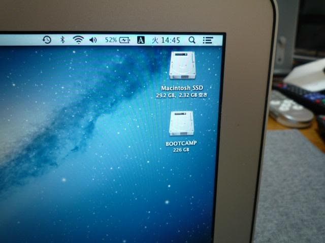 MacBook Air A1465(MD233J) SSD256G win7