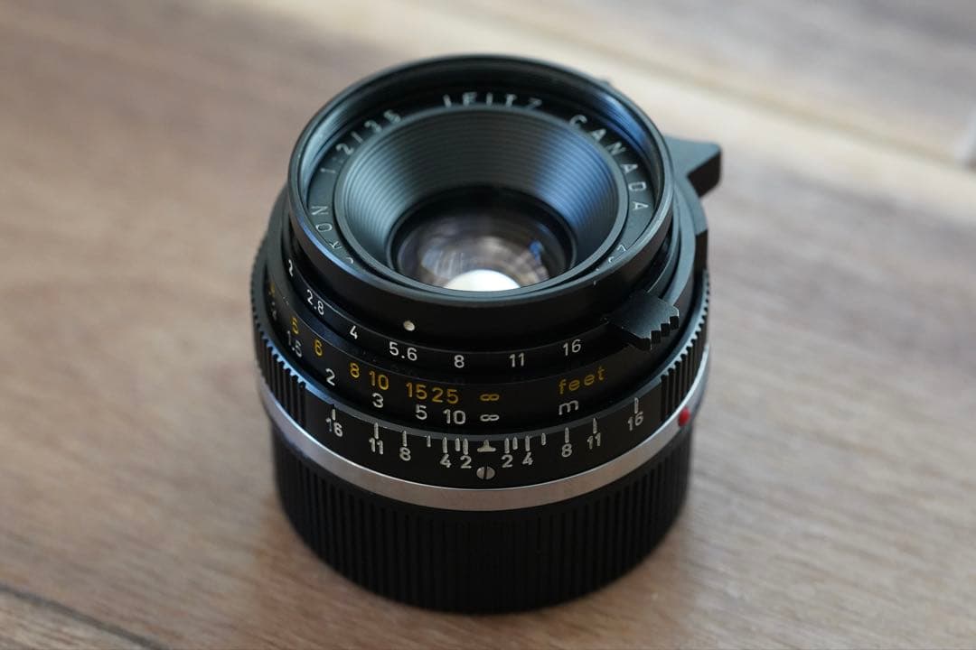 ライカ ズミクロン 35mm 6枚玉 ツノ付き Leica Summicron - メルカリ