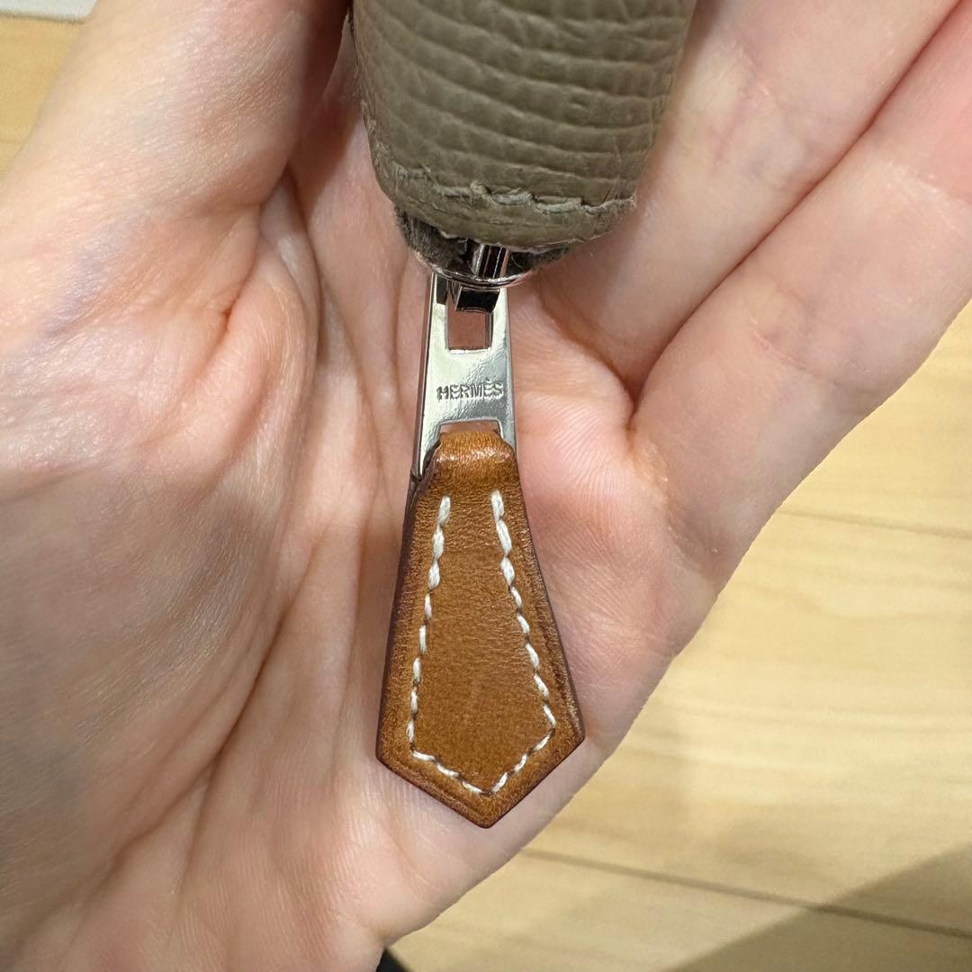 エルメス アザップ コンパクト シルクイン エプソン エトゥープ