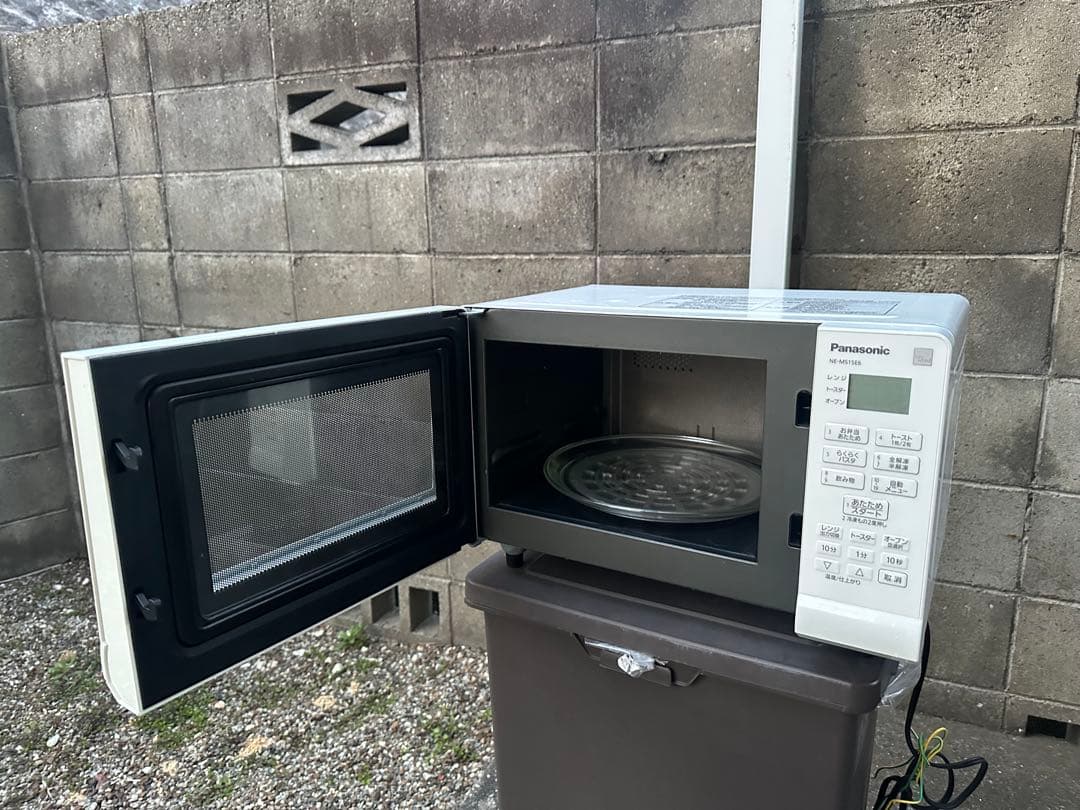 Panasonic/オーブンレンジ/NE-MS15E6-KW 2019年製 - メルカリ