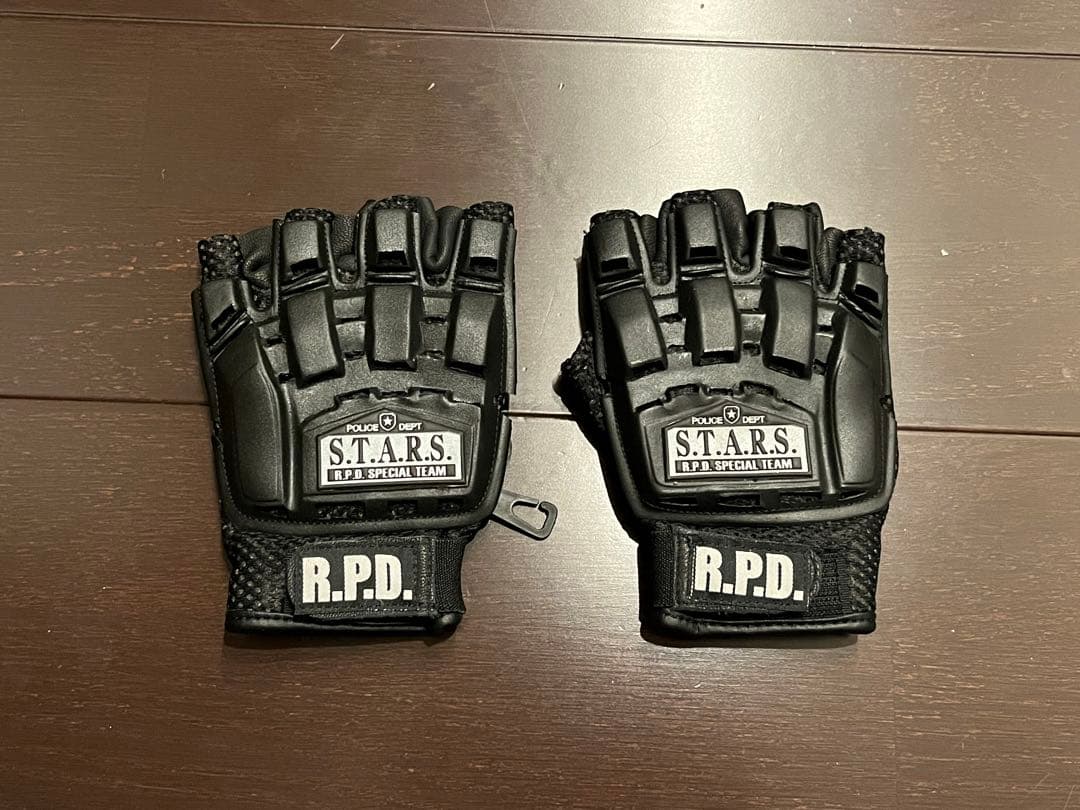 最終バイオハザードハーフフィンガーグローブ（S.T.A.R.S.）