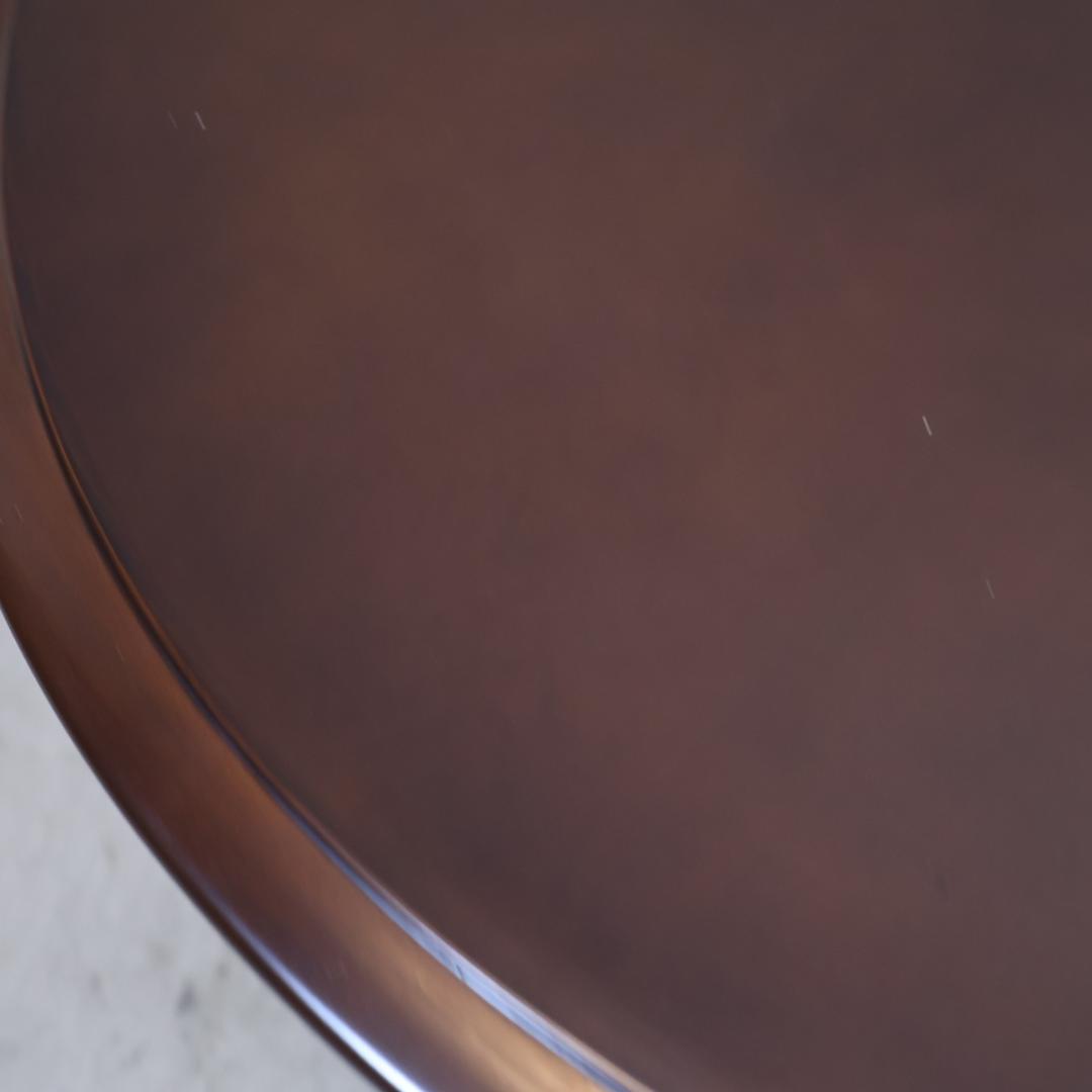 AKIMOKU 秋田木工 ラウンドテーブル ナラ材 丸 ダイニングテーブル 円形