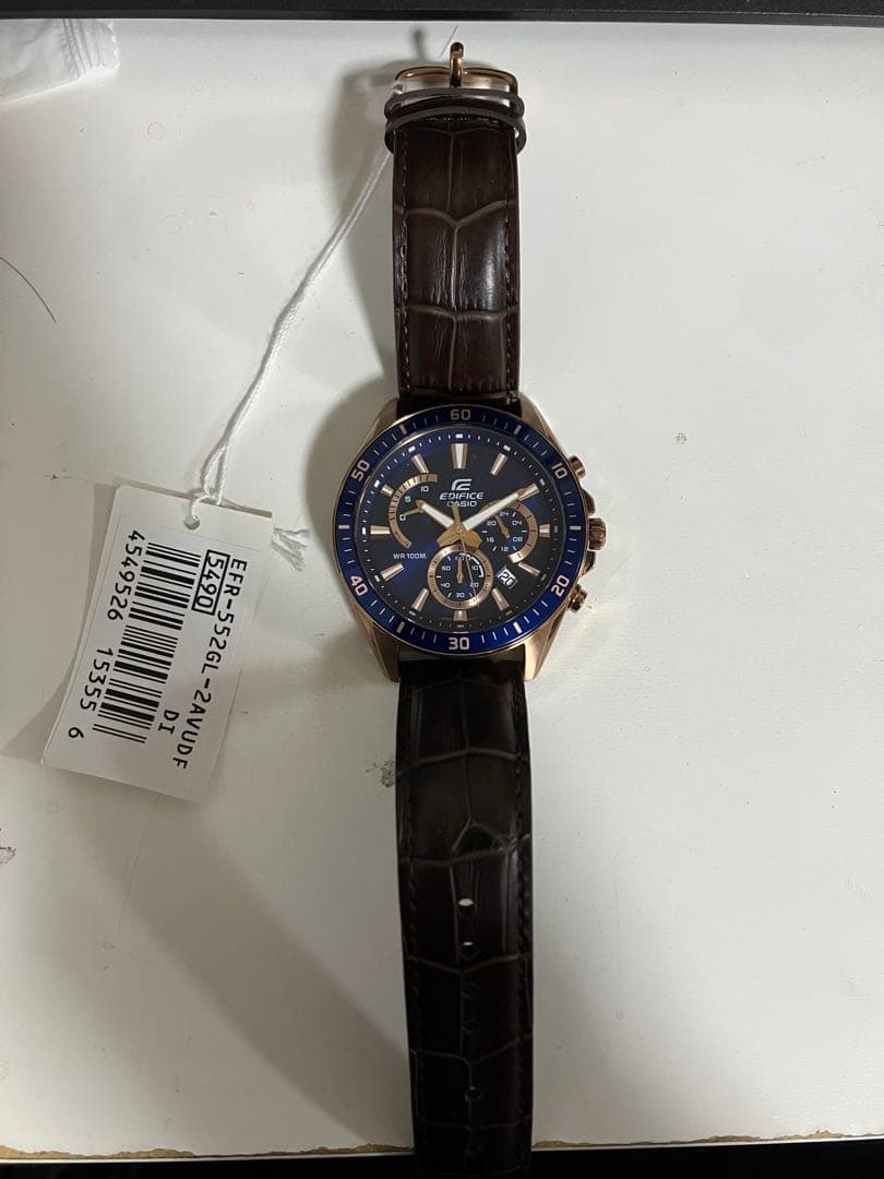 カシオ　CASIO エディフィス　クロノグラフ　　EFR-552GL-2AV