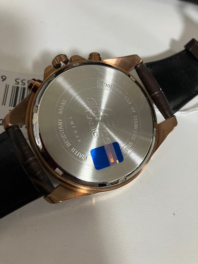 カシオ　CASIO エディフィス　クロノグラフ　　EFR-552GL-2AV