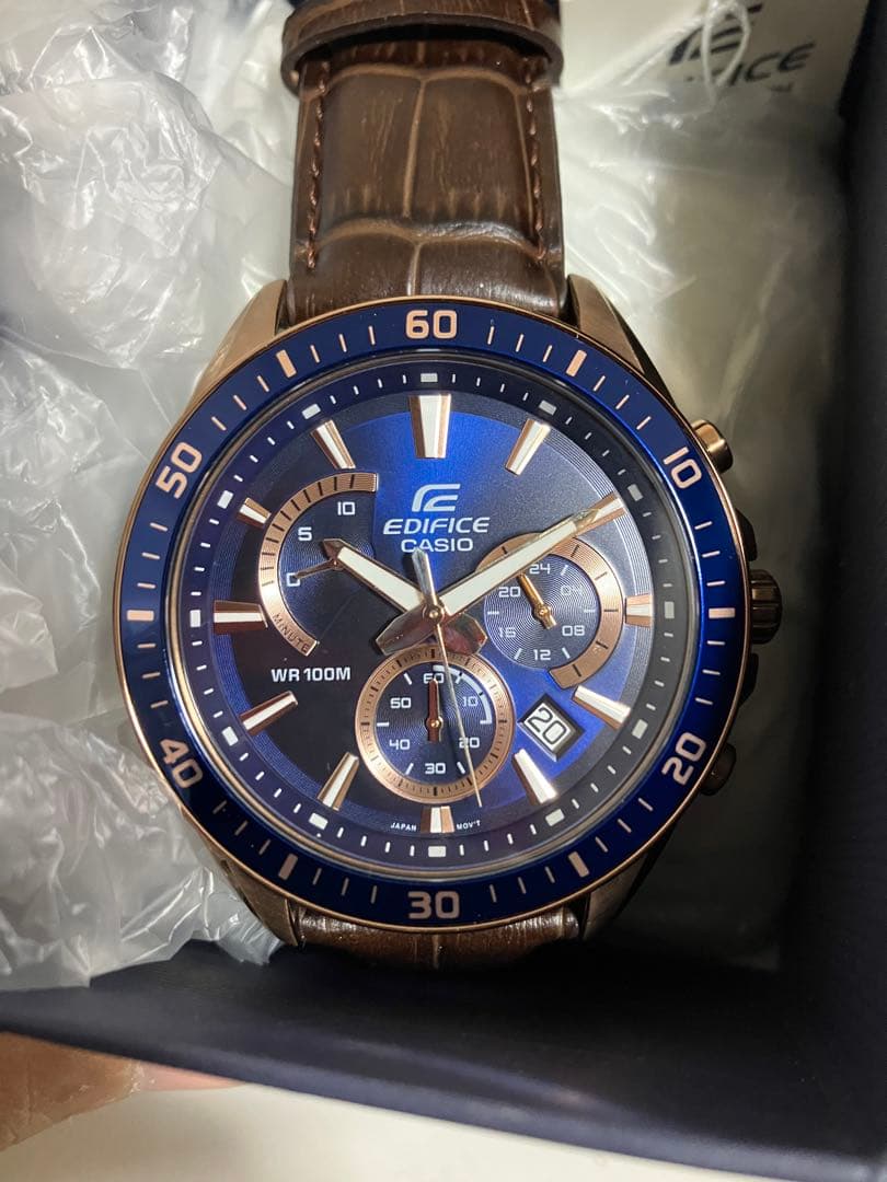 カシオ　CASIO エディフィス　クロノグラフ　　EFR-552GL-2AV