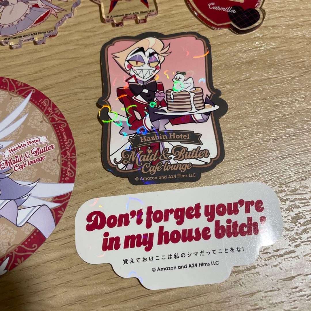 ハズビンホテル アニメイトカフェ ルシファー セラ エミリー セラ