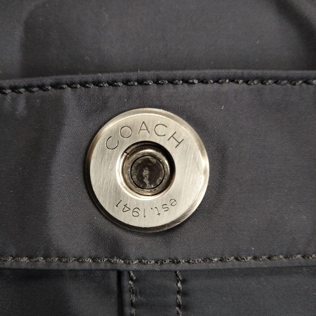 COACH コーチ 5371 2WAY トートバッグ 黒 通勤 通学 旅行