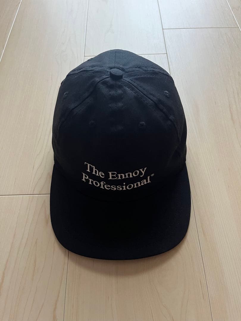 ENNOY コットンキャップ ブラック - メルカリ