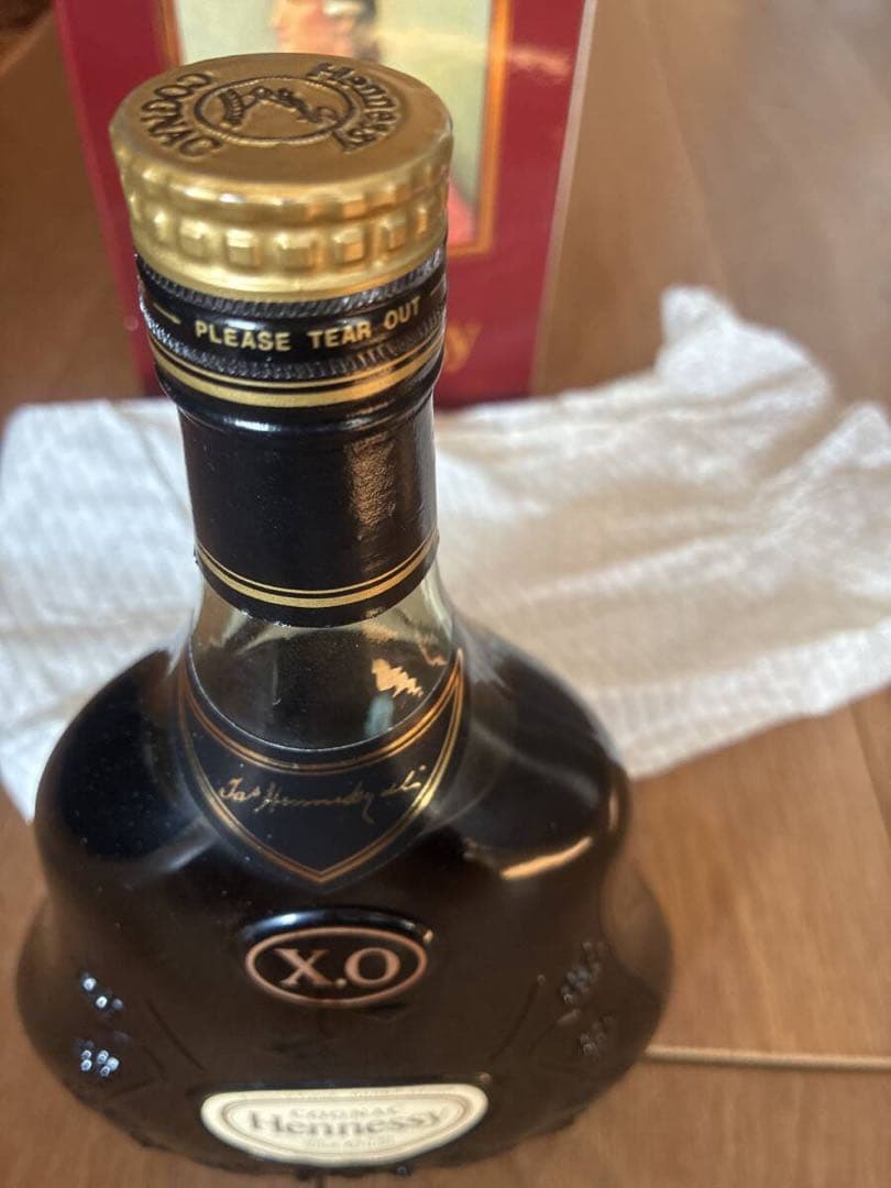 未開封 Hennessy XO コニャック 金キャップ グリーンボトル - メルカリ