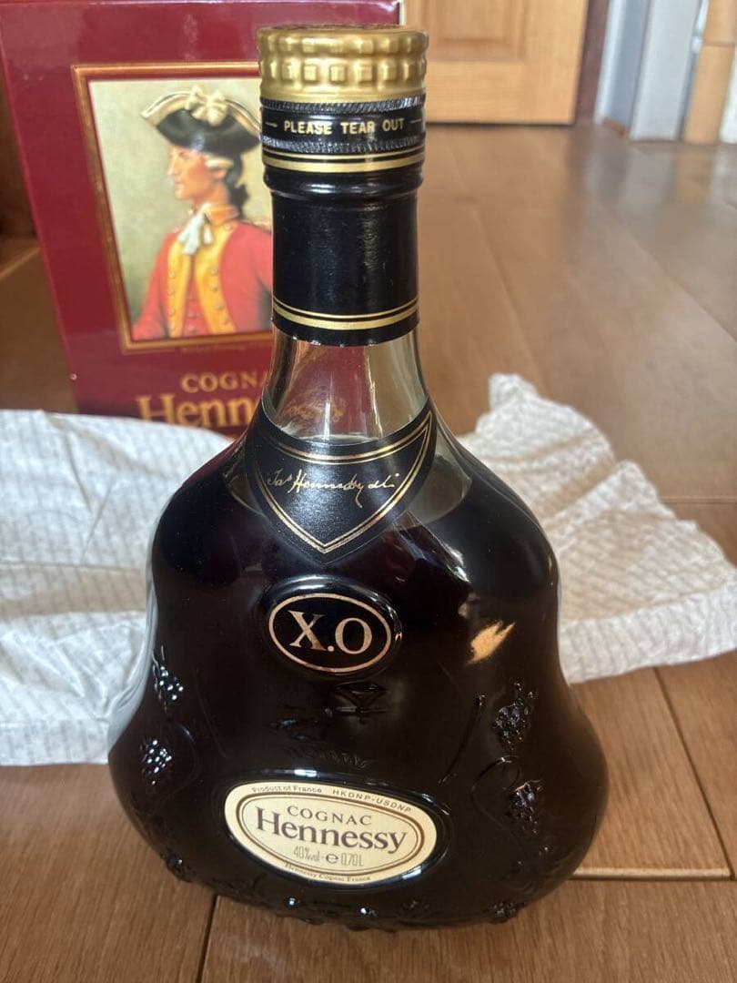 未開封 Hennessy XO コニャック 金キャップ グリーンボトル - メルカリ