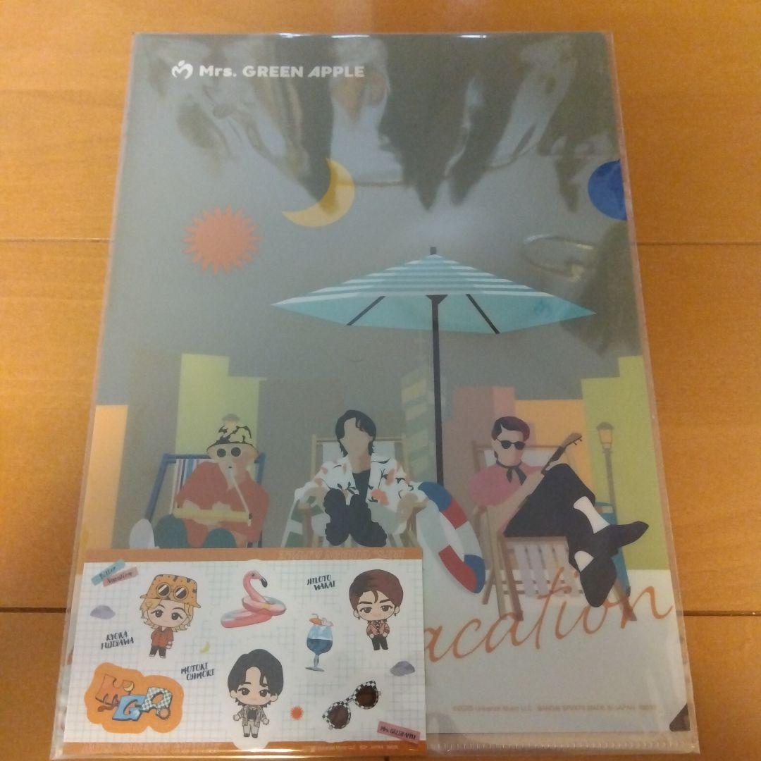 Mrs.GREEN APPLE ハンドタオル・クリアファイルセット - メルカリ