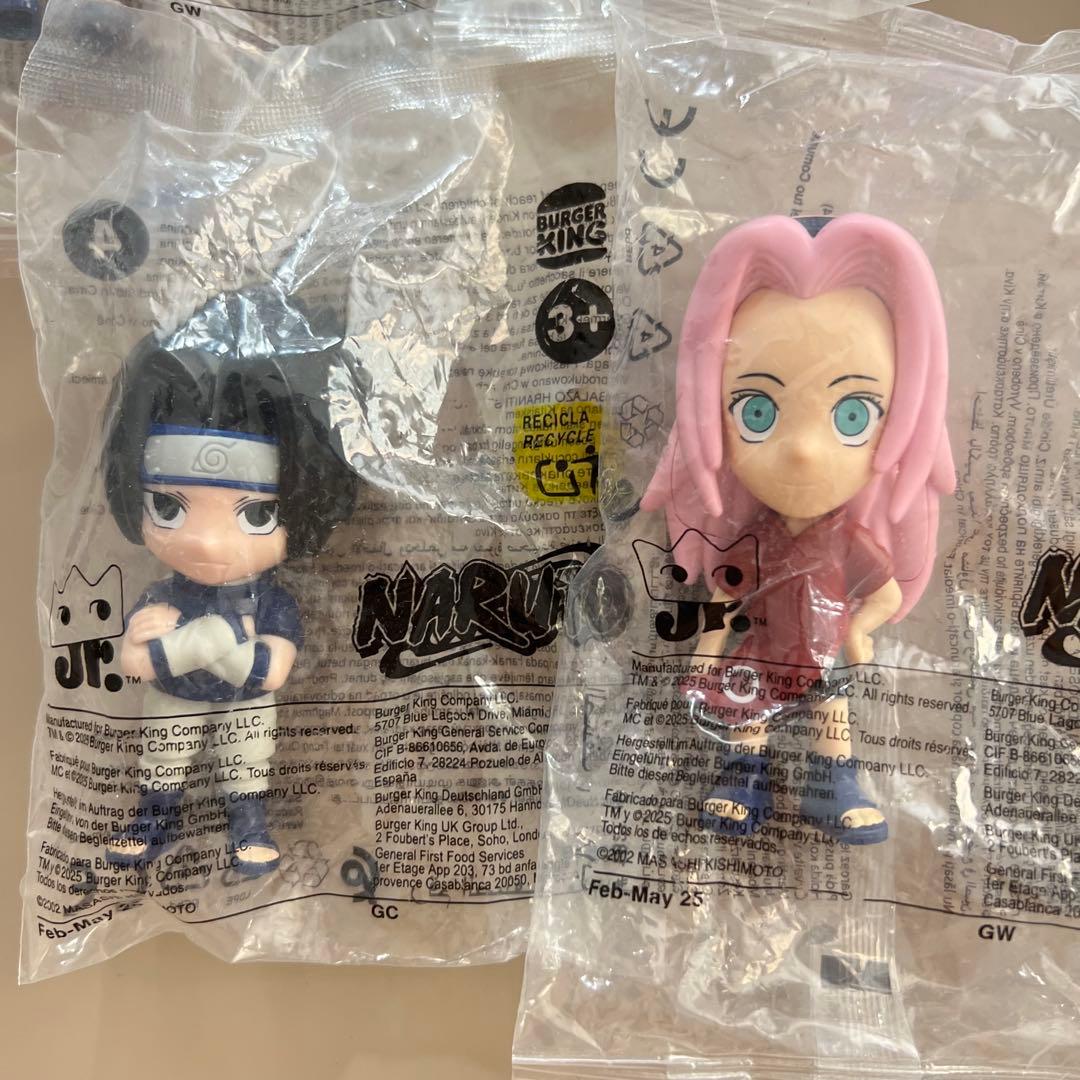 バーガーキング　ナルト　日本未発売　フィギュア