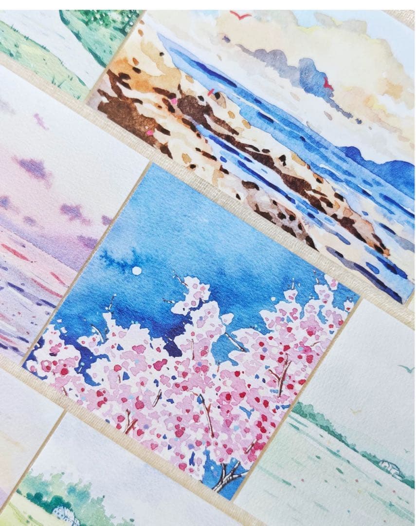 ⭐️SALE⭐️ 醒醒文创《山海漫漫》海外マスキングテープ　マステ 【2440】