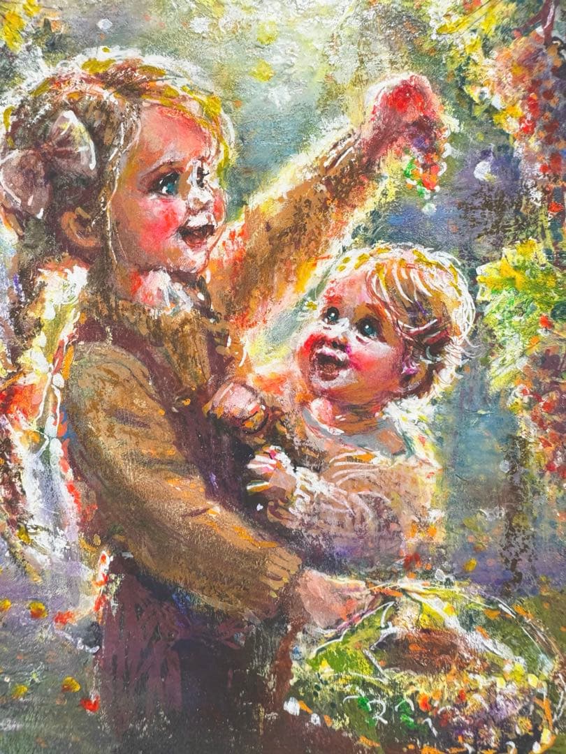 ○ひと房の詩1　　　絵画原画