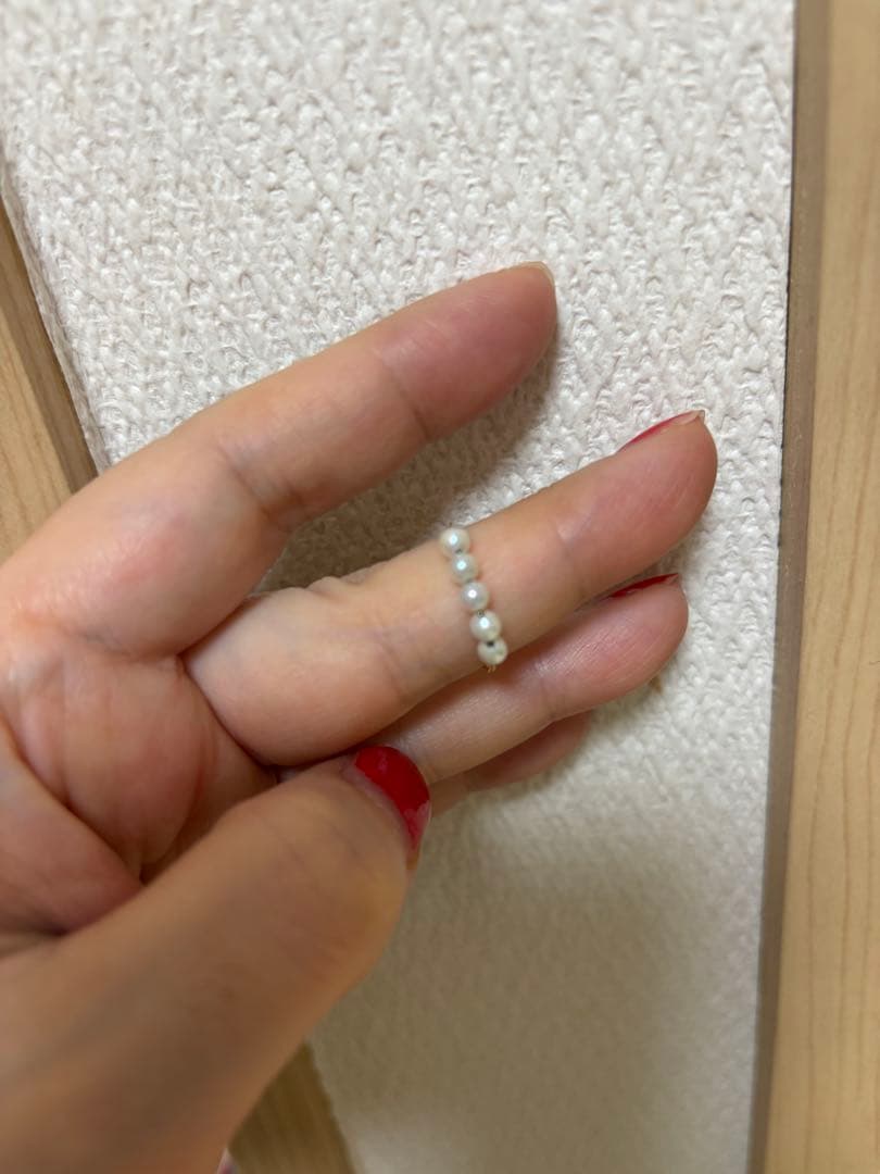 IENA GIGI pour IENA 別注チェーンパールリング