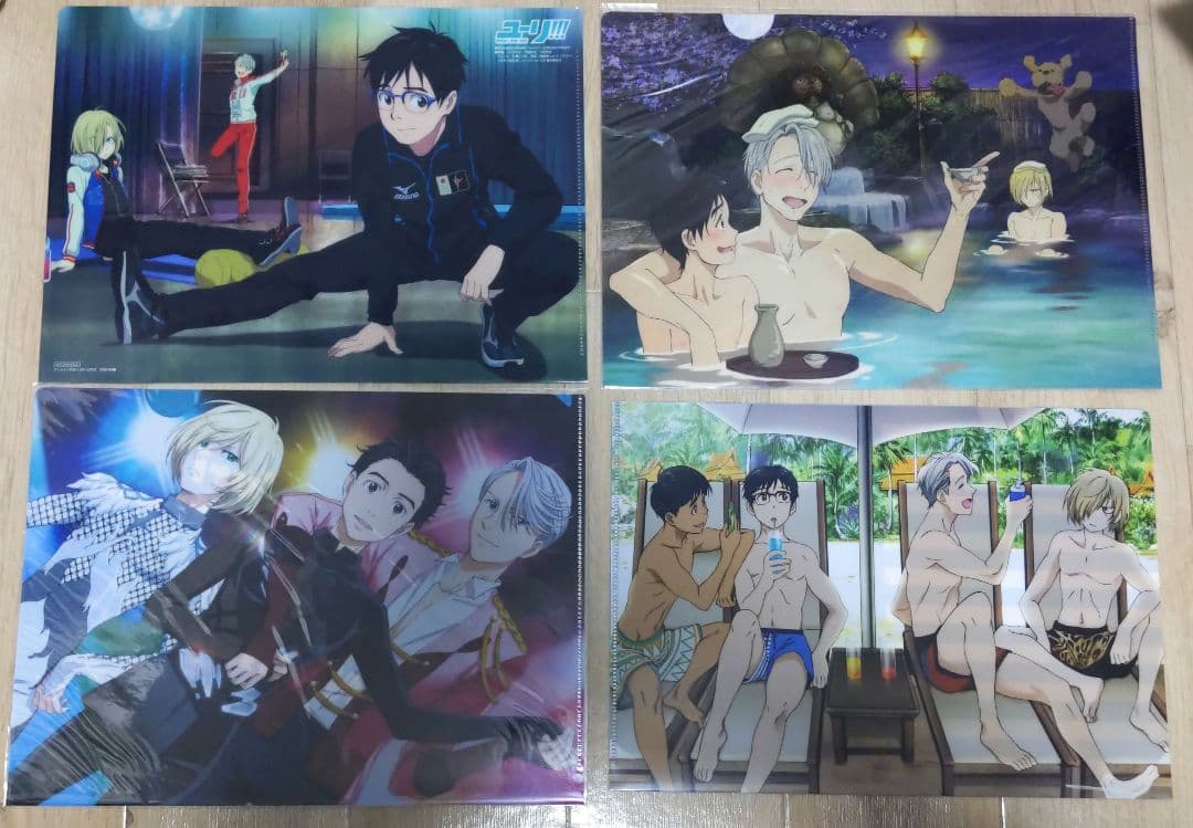 29枚】ユーリ!!! on ICE クリアファイルセット①