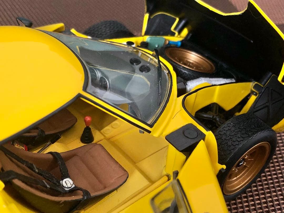 ★絶版！￼￼京商1/18 ランチア ストラトス￼ HF イエロー￼